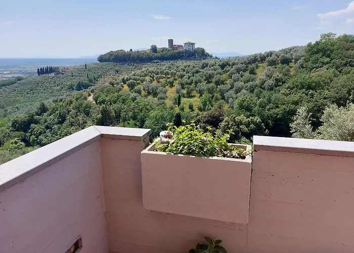 Pilar In Toscana Con Piscina Ultrapanoramica Montevettolini